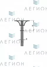 К54-0,2-0-5 кронштейн однорожковый