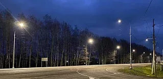 На федеральной дороге Р-22 "Каспий" в Тамбовской области устроили более 30 километров линий электроосвещения