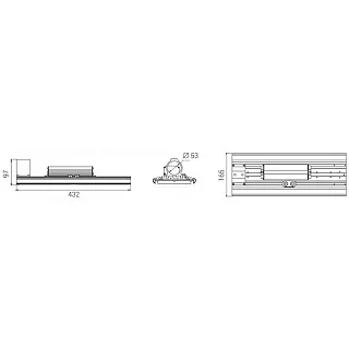Светодиодный светильник Diora Unit PRO 100 (110 Вт)